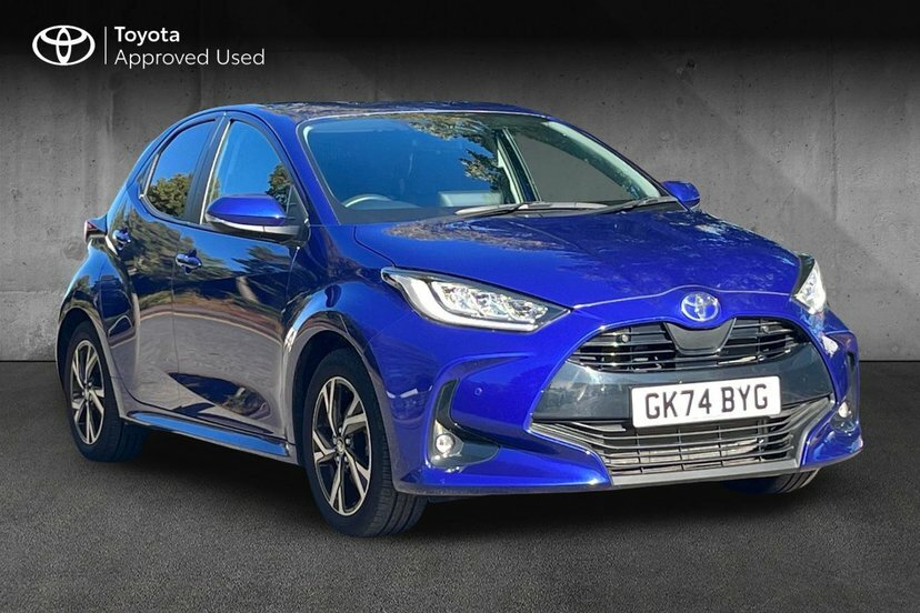 Toyota Yaris 1.5 Vvt-h Design Hatchback Hybrid E-cvt Blue