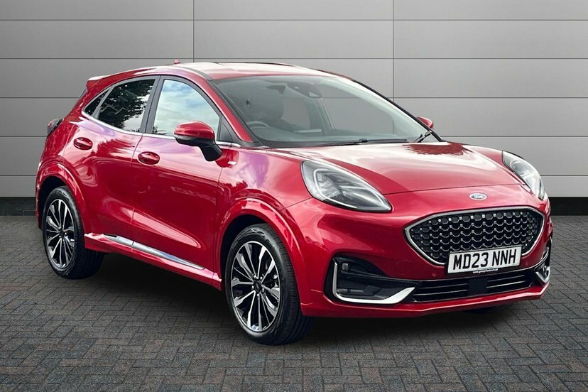 Ford Puma 1.0T Ecoboost Mhev St-line Vignale Suv Red