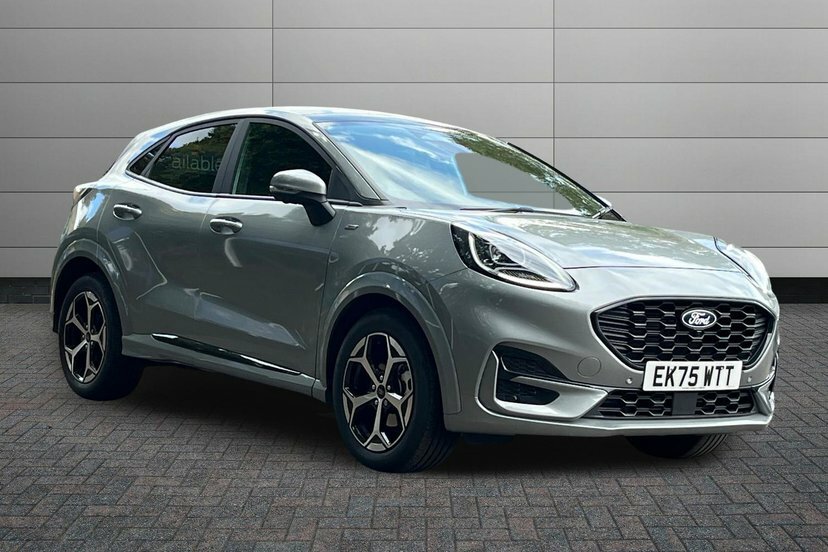 Ford Puma 1.0T Ecoboost Mhev St-line Suv Hybrid M Silver