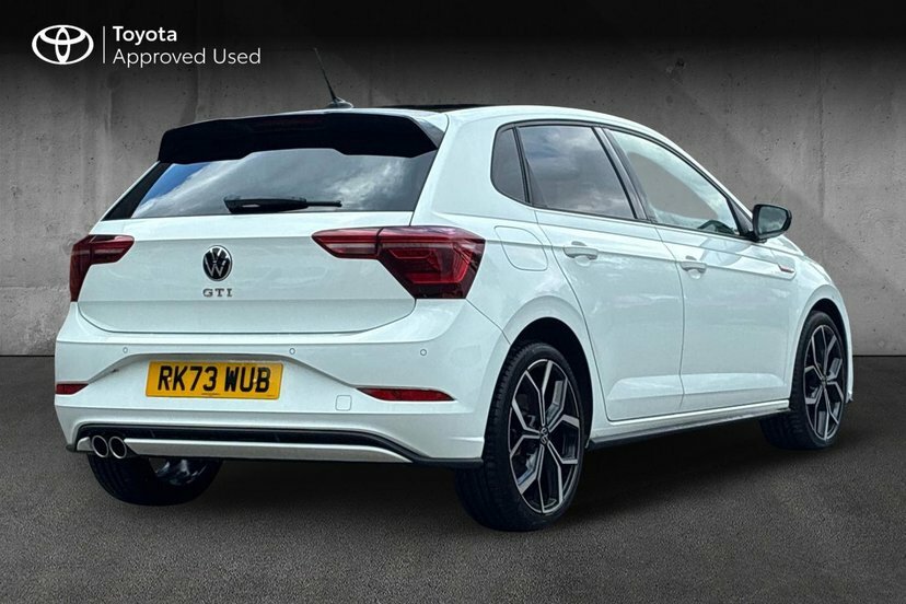 Volkswagen Polo 2.0 Tsi Gti Hatchback Dsg 207 Ps RK73WUB White #2