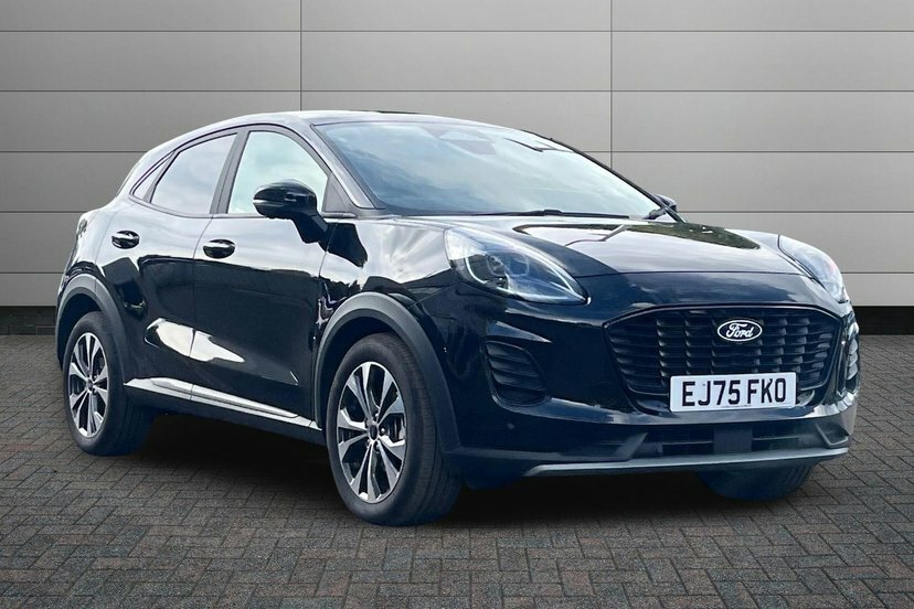 Ford Puma 1.0T Ecoboost Mhev Titanium Suv Hybrid Black