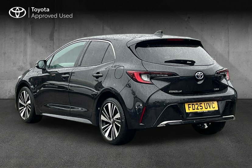 Toyota Corolla 1.8 Vvt-h Design Hatchback Hybrid Cvt FD25UVC Black #4