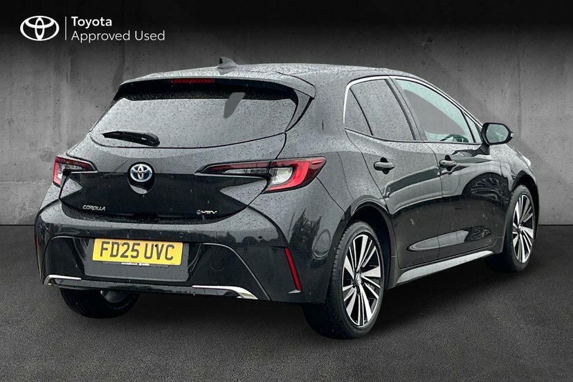 Toyota Corolla 1.8 Vvt-h Design Hatchback Hybrid Cvt FD25UVC Black #2