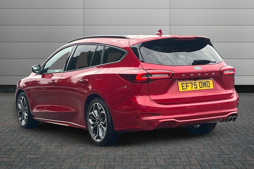 Ford Focus 1.0T Ecoboost Mhev St-line X Estate Hyb Red #3