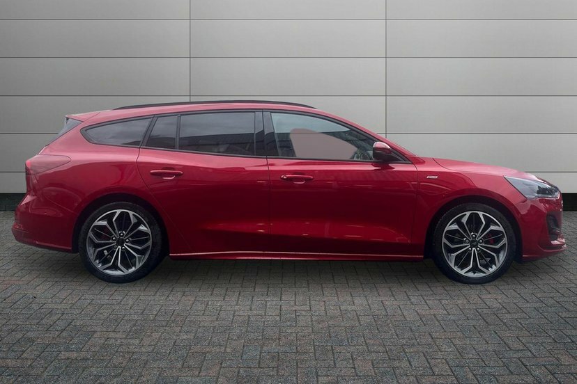 Ford Focus 1.0T Ecoboost Mhev St-line X Estate Hyb Red #4