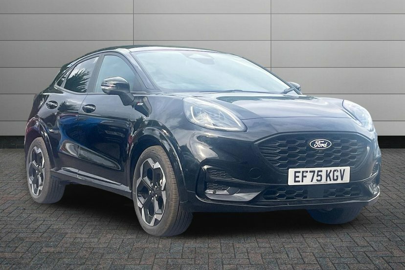 Ford Puma 1.0T Ecoboost Mhev St-line X Suv Hybrid Black