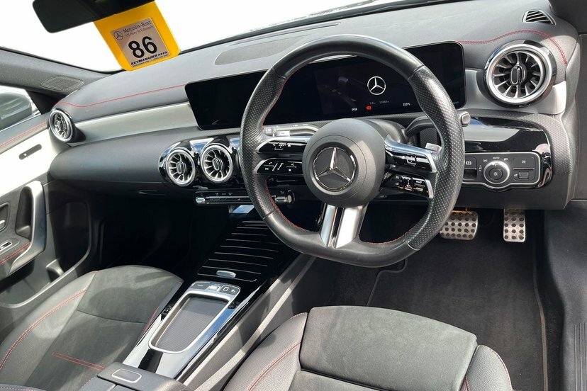 Mercedes-Benz CLA Class Cla220d Amg Line Executive Coupe AY74NZJ Grey #5