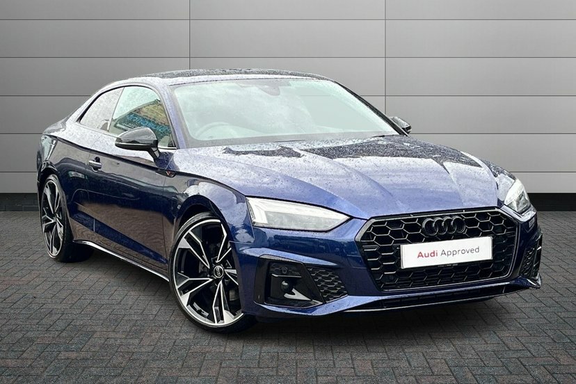 Audi A5 2.0 Tfsi 35 Black Edition Coupe S Troni Blue