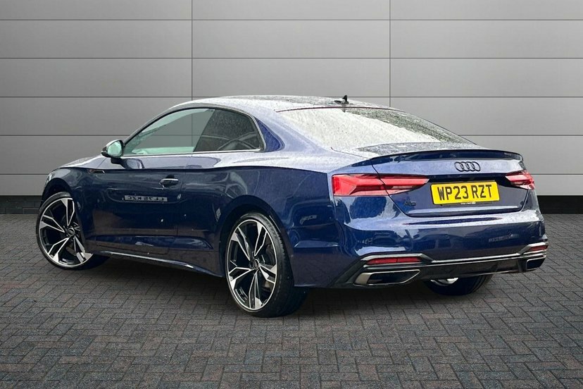 Audi A5 2.0 Tfsi 35 Black Edition Coupe S Troni WP23RZT Blue #3