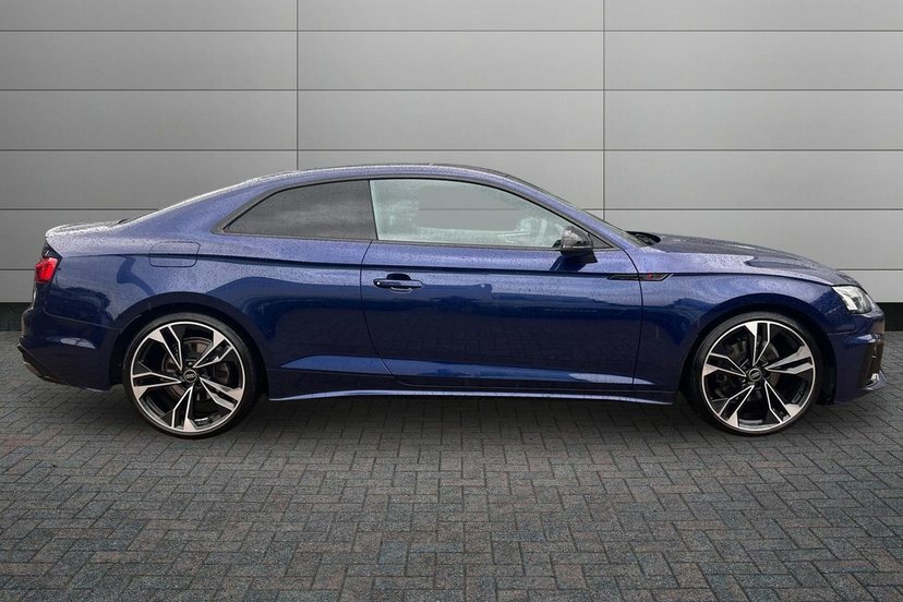 Audi A5 2.0 Tfsi 35 Black Edition Coupe S Troni WP23RZT Blue #4