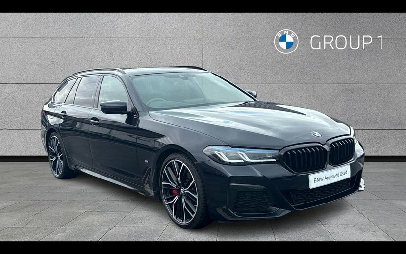 BMW 5 Series 520D M Sport Touring Black