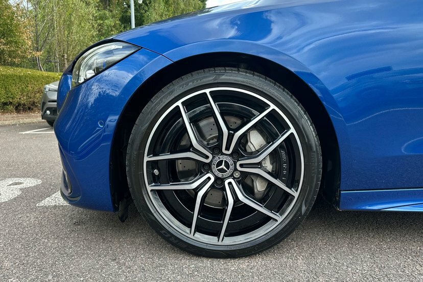 Mercedes-Benz C Class C300 Amg Line Premium Plus Saloon YR22LJE Blue #4