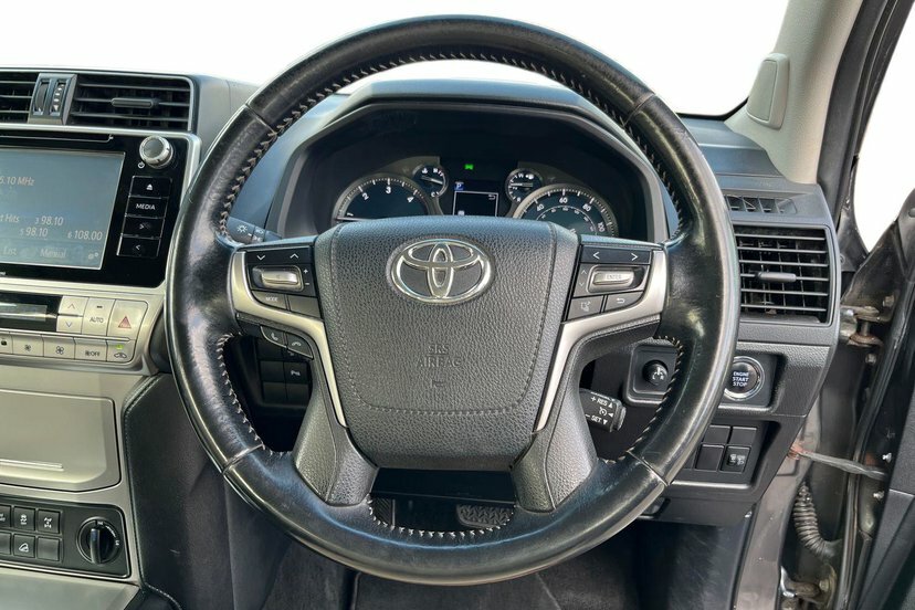 Toyota Land Cruiser 2.8D Active Suv 4Wd 7 Seat 177 WB19FAU Grey #6
