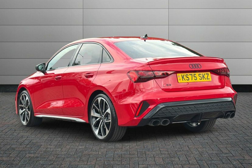 Audi S3 2.0 Tfsi Black Edition Saloon S Tronic Red #3
