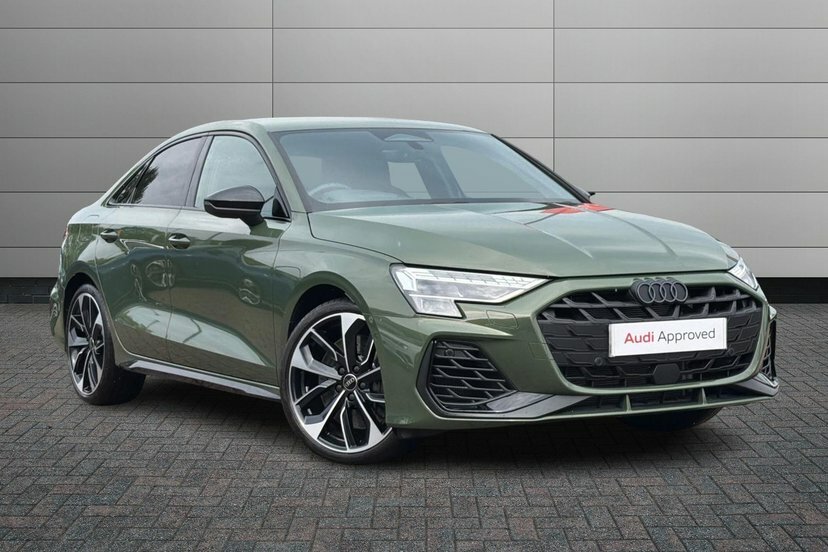 Audi S3 2.0 Tfsi Black Edition Saloon S Tronic Green