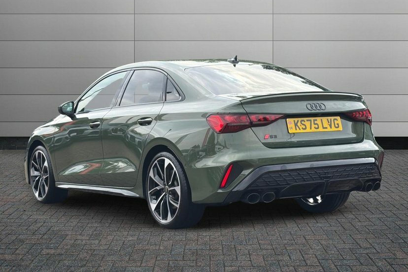 Audi S3 2.0 Tfsi Black Edition Saloon S Tronic KS75LVG Green #3
