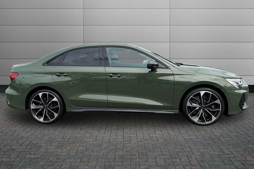 Audi S3 2.0 Tfsi Black Edition Saloon S Tronic KS75LVG Green #4