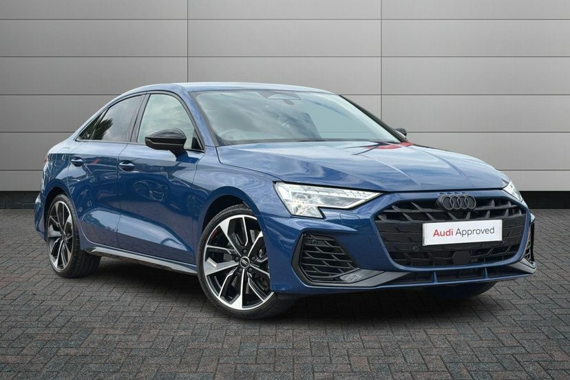 Audi S3 2.0 Tfsi Black Edition Saloon S Tronic Blue
