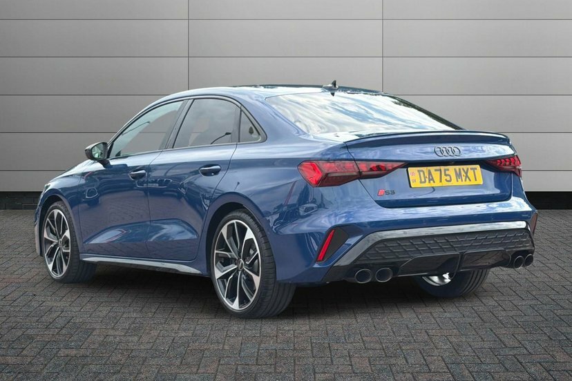 Audi S3 2.0 Tfsi Black Edition Saloon S Tronic Blue #3
