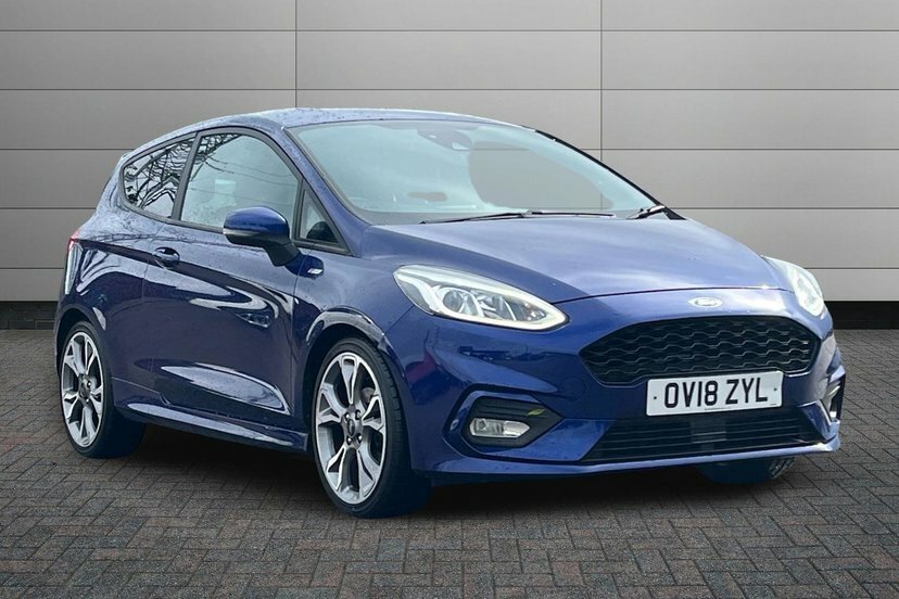 Ford Fiesta 1.0T Ecoboost St-line Hatchback Blue