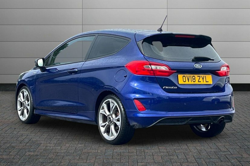 Ford Fiesta 1.0T Ecoboost St-line Hatchback Blue #3