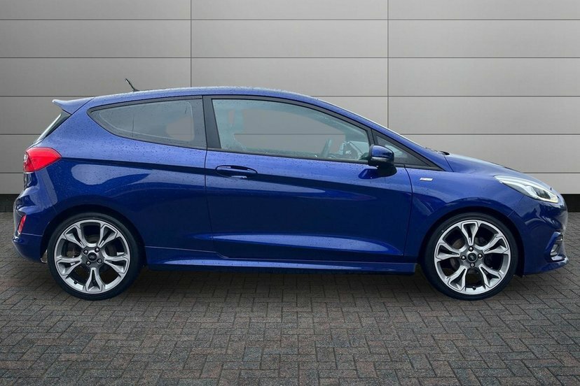 Ford Fiesta 1.0T Ecoboost St-line Hatchback Blue #4