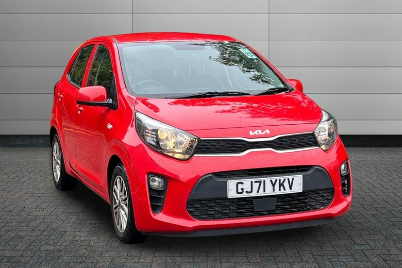 Kia Picanto 1.0 Dpi 2 Hatchback 66 Bhp Red