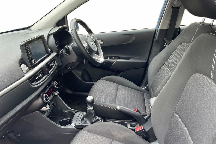 Kia Picanto 1.25 3 Hatchback 83 Bhp Blue #2