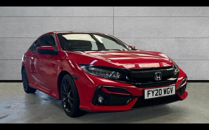 Honda Civic 1.6 I-dtec Sr Hatchback 120 Ps Red