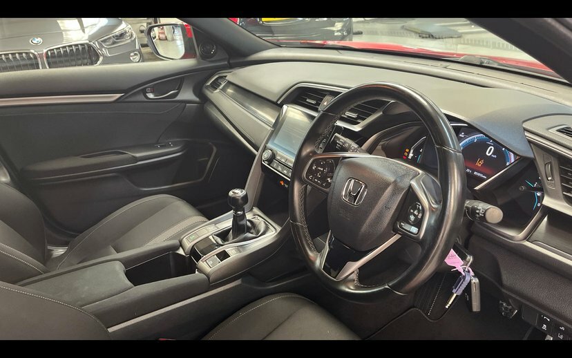 Honda Civic 1.6 I-dtec Sr Hatchback 120 Ps Red #6