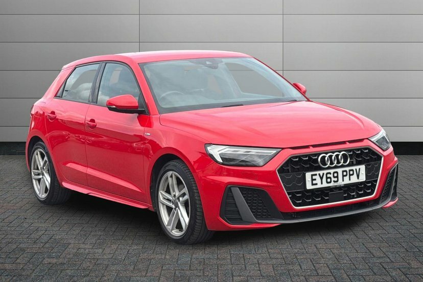 Audi A1 1.0 Tfsi 30 S Line Sportback S Tronic Red