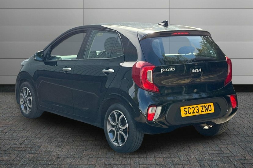 Kia Picanto 1.0 Dpi 3 Hatchback Amt 66 Bhp Black #3