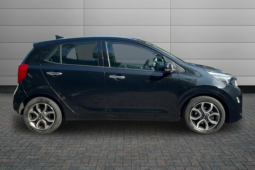 Kia Picanto 1.0 Dpi 3 Hatchback Amt 66 Bhp Black #4