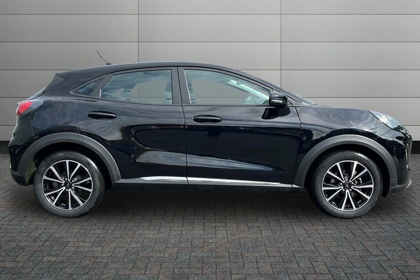 Ford Puma 1.0T Ecoboost Mhev Titanium Suv Hybrid HG23CZP Black #4