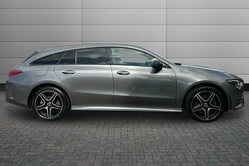 Mercedes-Benz CLA Class Cla250e Amg Line Premium Shooting Brake Grey #3