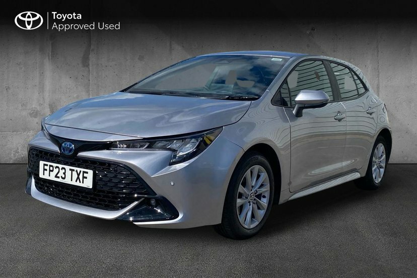 Toyota Corolla 1.8 Vvt-h Icon Hatchback Hybrid Cvt 14 Silver #3