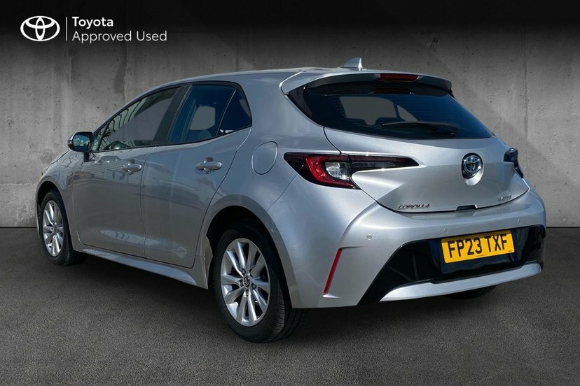Toyota Corolla 1.8 Vvt-h Icon Hatchback Hybrid Cvt 14 Silver #4