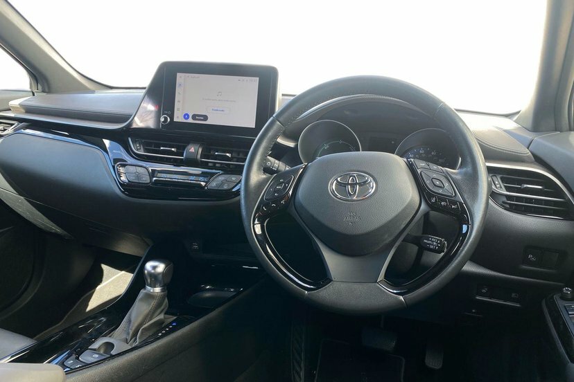 Toyota C-Hr 1.8 Vvt-h Gpf Excel Suv Hybrid Cvt 122 LT72YWM White #6