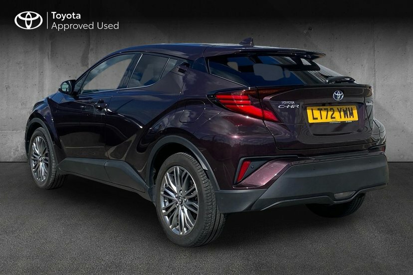 Toyota C-Hr 1.8 Vvt-h Gpf Excel Suv Hybrid Cvt 122 LT72YWM White #4