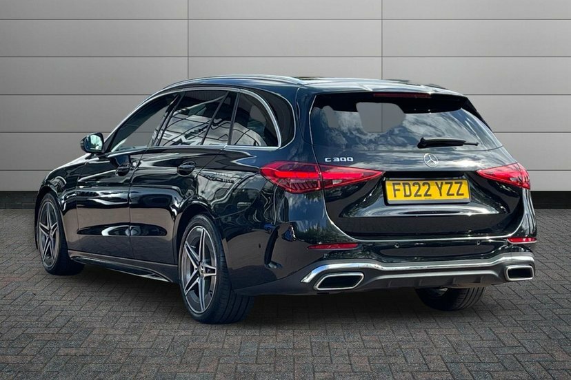Mercedes-Benz C Class 2.0 C300h Mhev Amg Line Estate Hybrid G Black #2