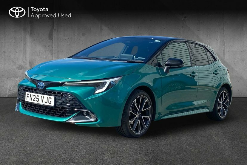 Toyota Corolla 1.8 Vvt-h Excel Hatchback Hybrid Cvt 1 Green #3