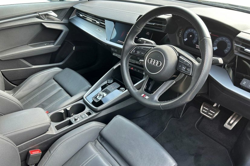 Audi A3 1.5 Tfsi 35 S Line Saloon S Tronic 150 Blue #6