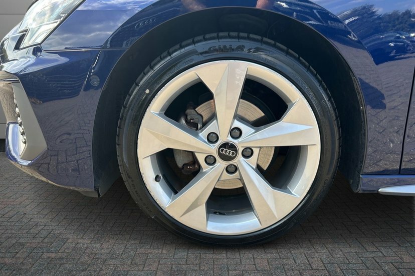Audi A3 1.5 Tfsi 35 S Line Saloon S Tronic 150 Blue #5