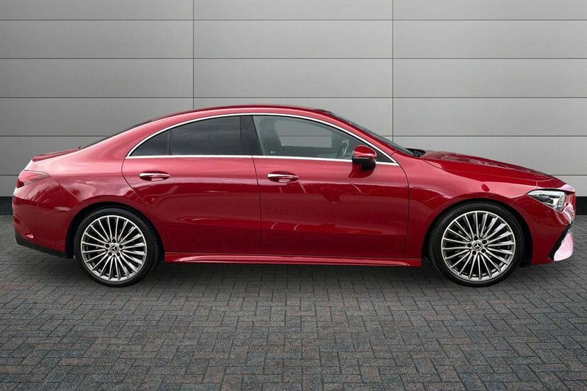 Mercedes-Benz CLA Class 1.3 Cla180h Mhev Amg Line Premium Coupe Petr AV73XME Red #3