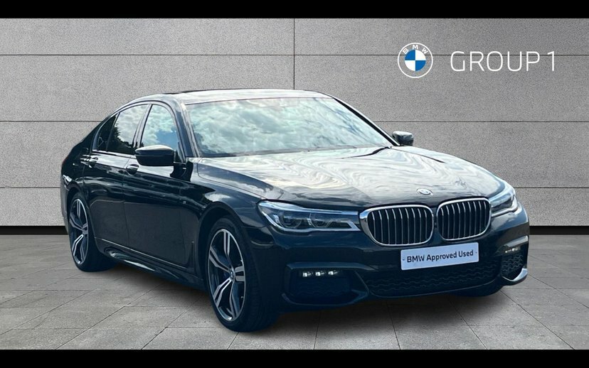 BMW 7 Series 740D Xdrive M Sport Saloon Black