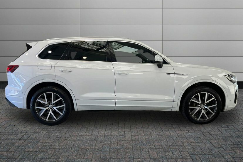 Volkswagen Touareg 3.0 Tdi V6 R-line Tech Suv Tiptronic 4M White #4
