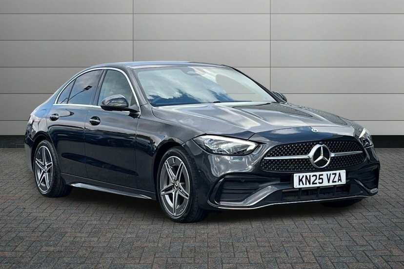Mercedes-Benz C Class 1.5 C200h Mhev Amg Line Saloon Hybrid G Grey