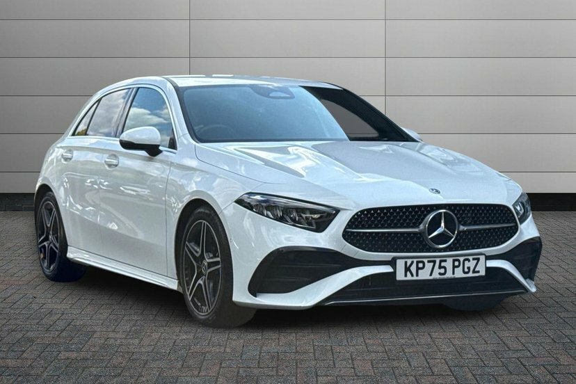 Mercedes-Benz A Class 1.3 A200h Mhev Amg Line Executive Hatchback White
