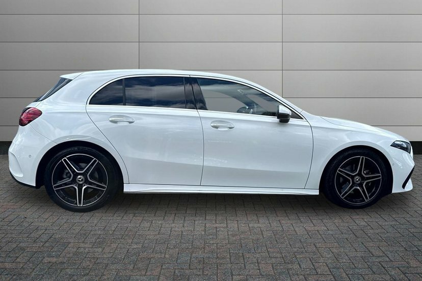 Mercedes-Benz A Class 1.3 A200h Mhev Amg Line Executive Hatchback White #3