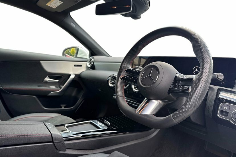 Mercedes-Benz A Class 1.3 A200h Mhev Amg Line Executive Hatchback White #5